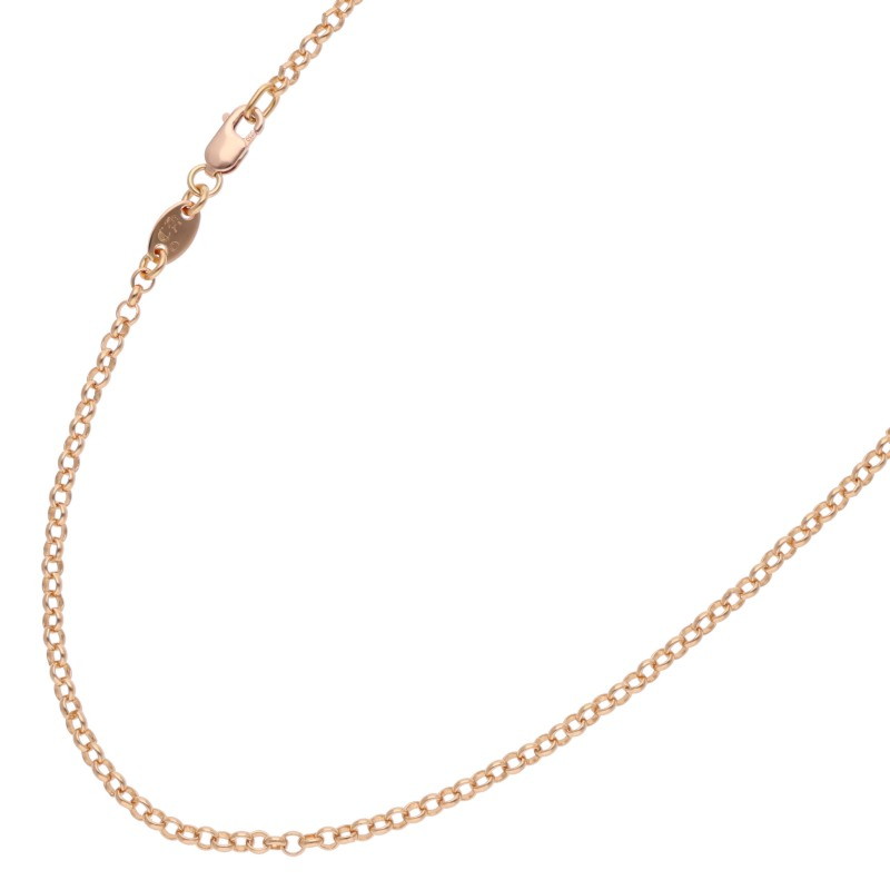22K NECKCHAIN R20 / Roll Chain 20inch
