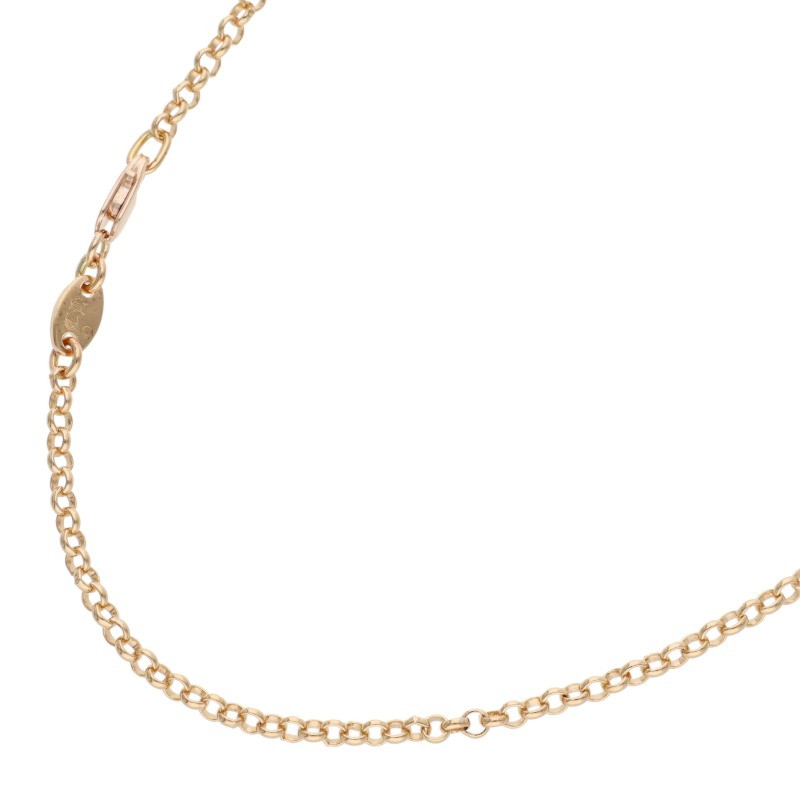 22K NECKCHAIN R20 / Roll Chain 20inch