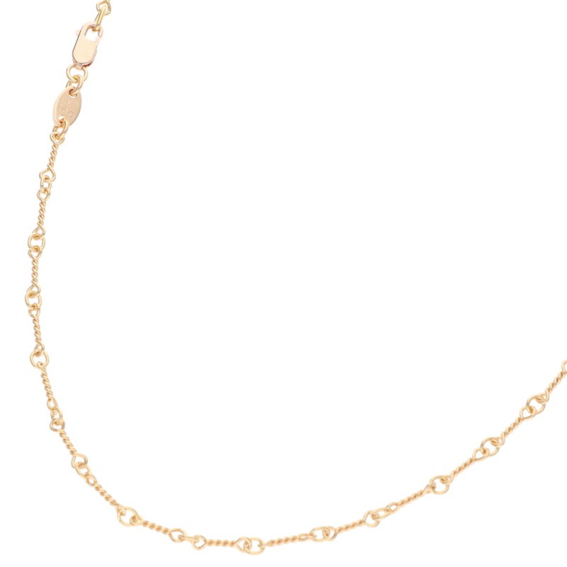22K NECKCHAIN T16 / Twist Chain 16inch