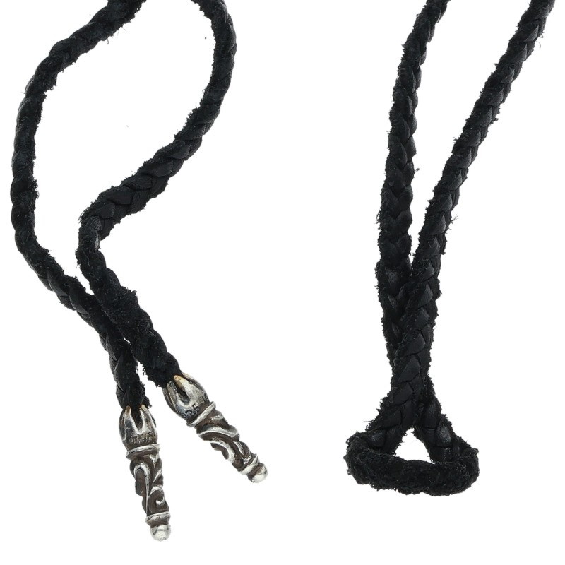 LEATHER BRAID / Scroll Leather Braid