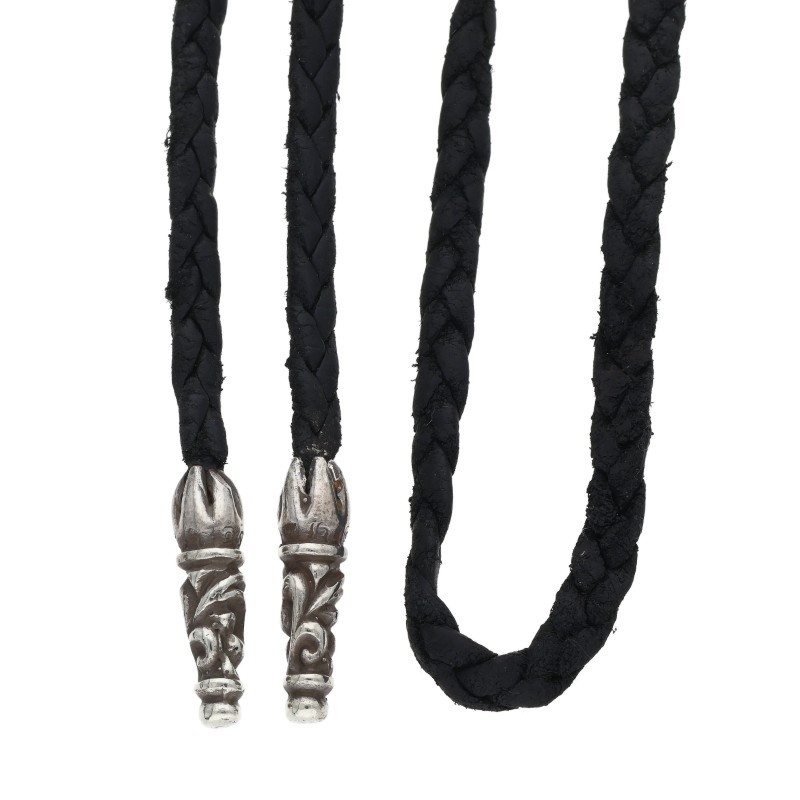 LEATHER BRAID / Scroll Leather Braid