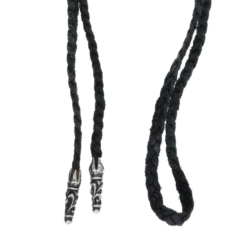 LEATHER BRAID / Scroll Leather Braid