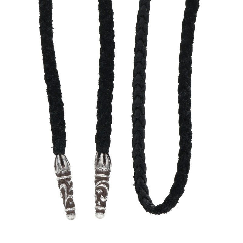 LEATHER BRAID / Scroll Leather Braid