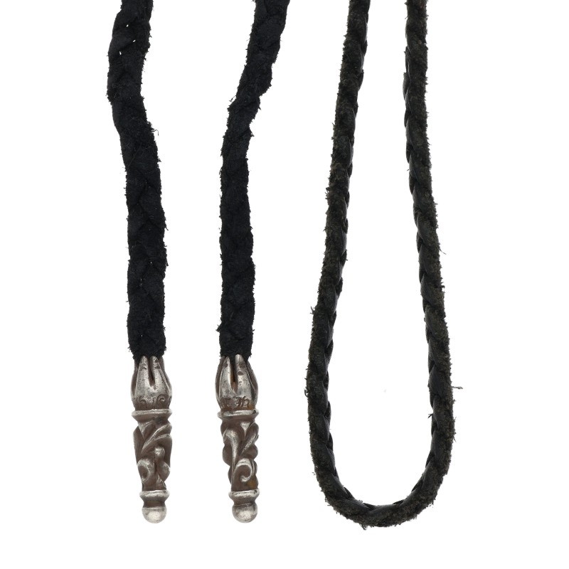 LEATHER BRAID / Scroll Leather Braid