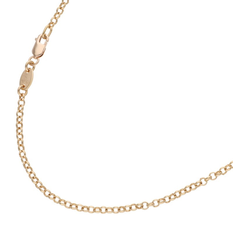 22K NECKCHAIN R18 / Roll Chain 18inch