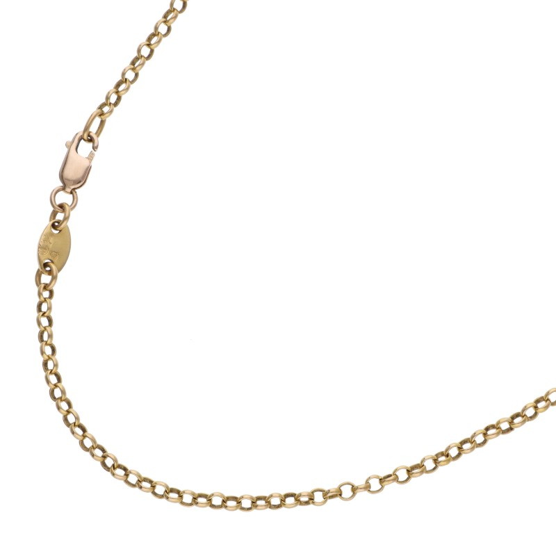 22K NECKCHAIN R18 / Roll Chain 18inch