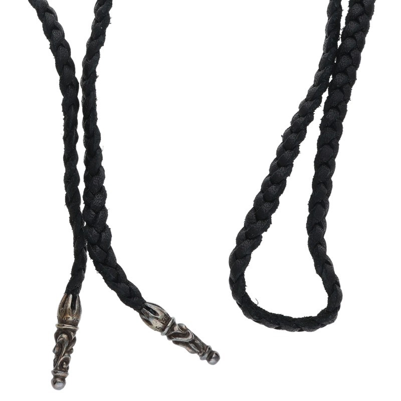 LEATHER BRAID / Scroll Leather Braid