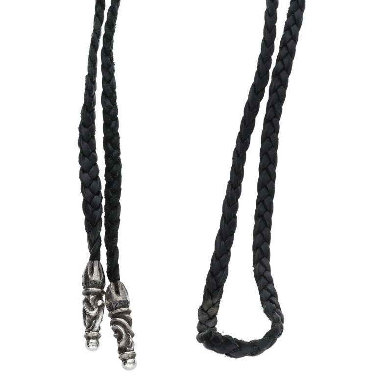 LEATHER BRAID / Scroll Leather Braid