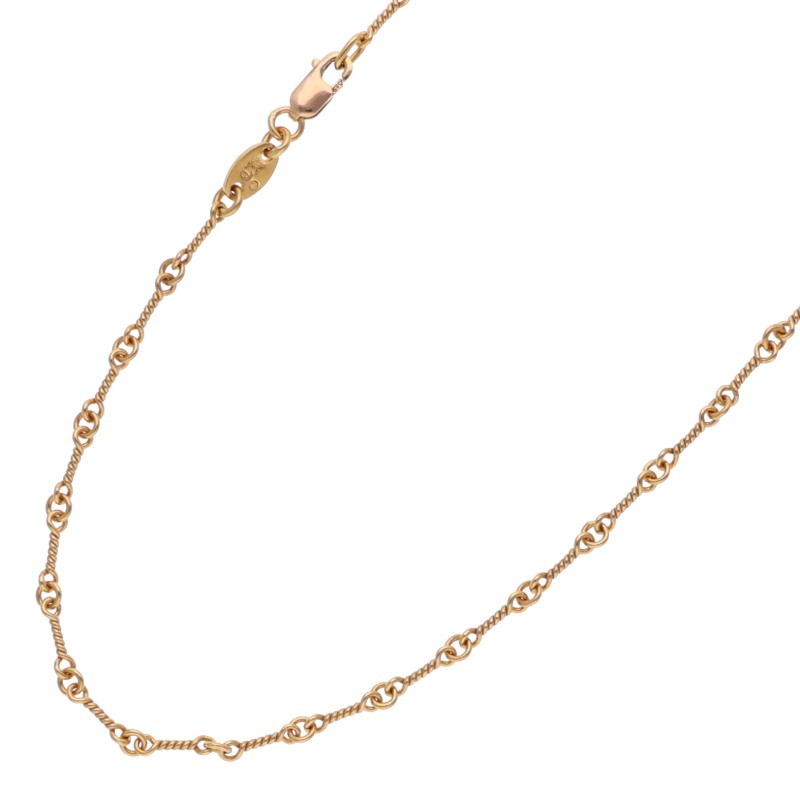 22K NECKCHAIN T20 / Twist Chain 20inch