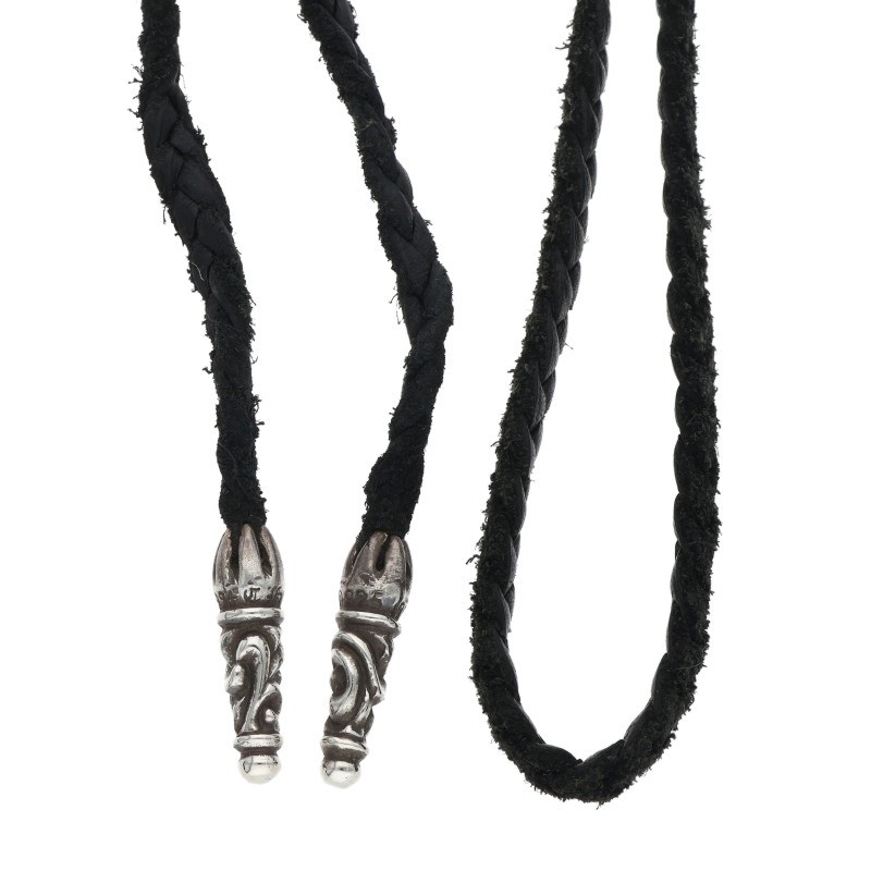 LEATHER BRAID / Scroll Leather Braid