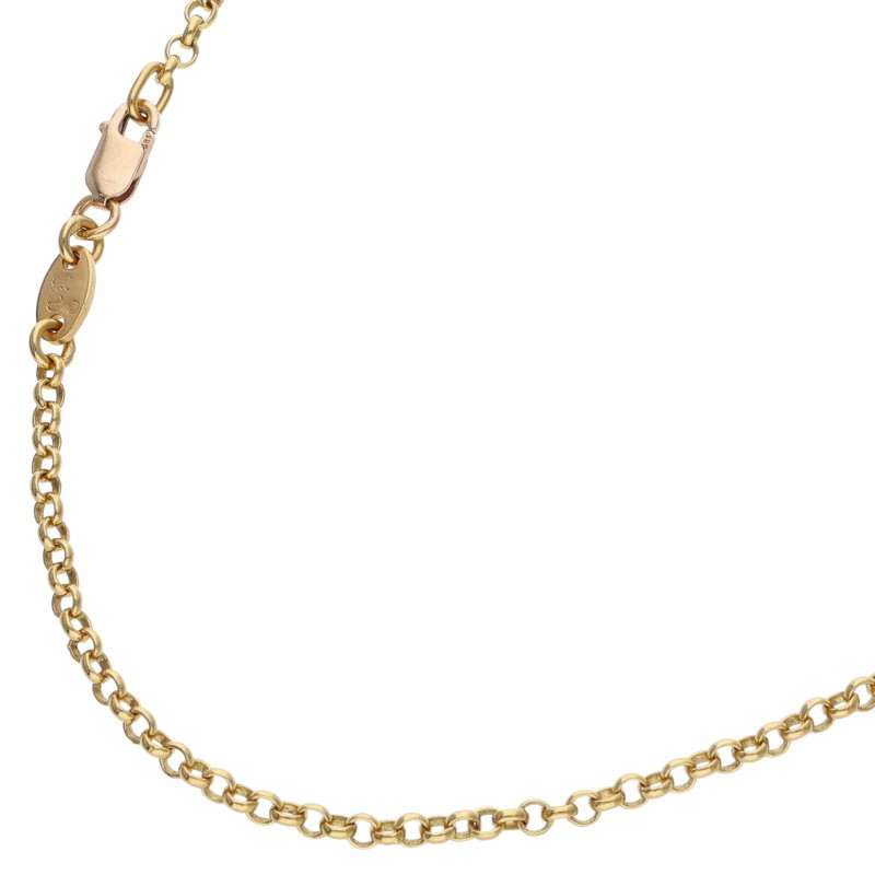 22K NECKCHAIN R16 / Roll Chain 16inch