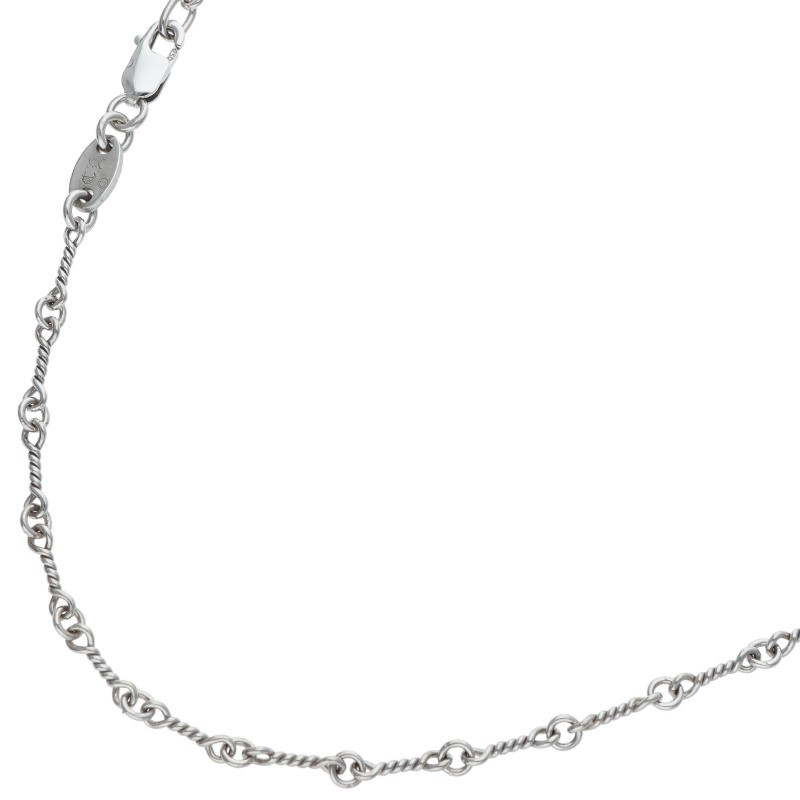 18KWG NECKCHAIN T16 / Twist Chain 16inch
