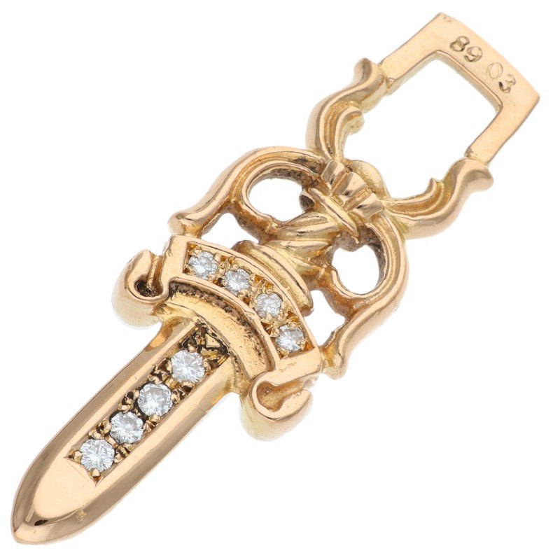 22K #10DAGGER P/D / #10 Dagger Pendant