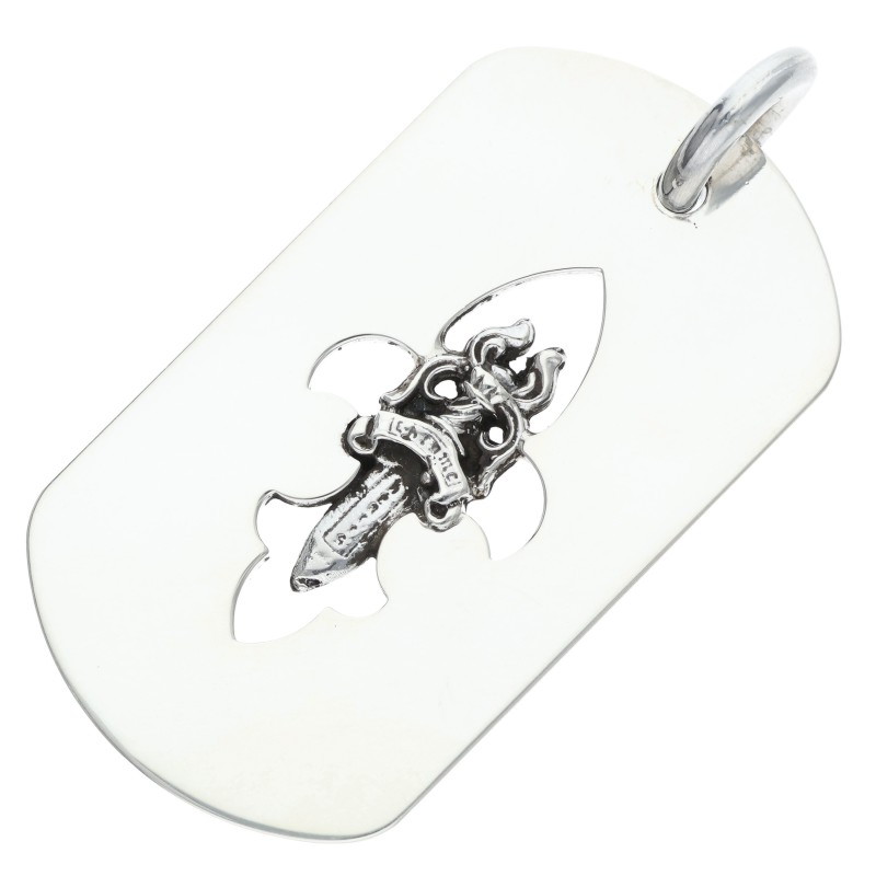 D/TAG LRG FLE DAG / Flare Dagger Dog Tag