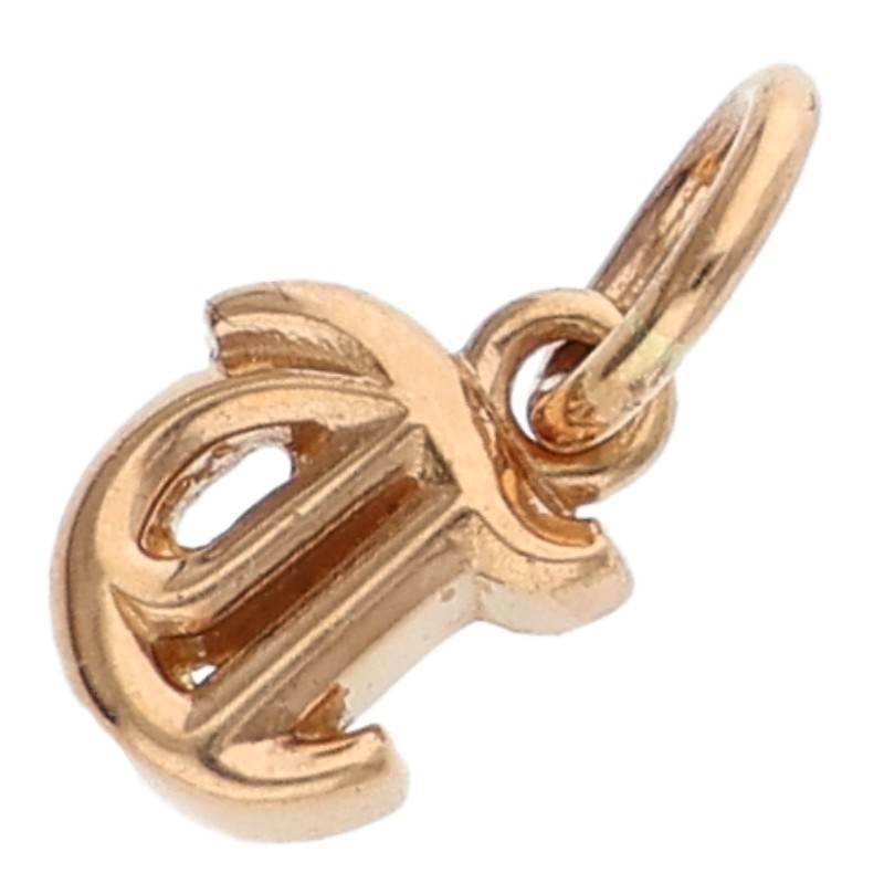 22K STACK ALPHABET / Alphabet Stack Charm