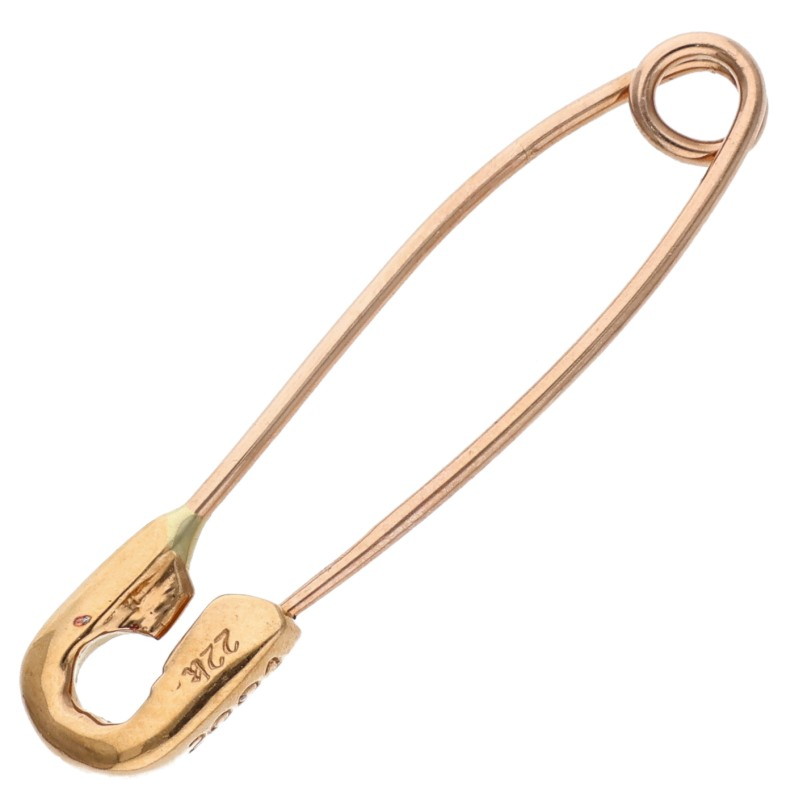 22K SAFETY PIN S / 22K Small Safety Pin