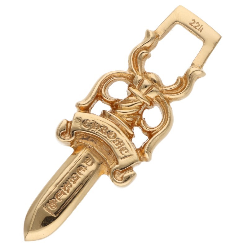 22K #10DAGGER / #10 Dagger Pendant