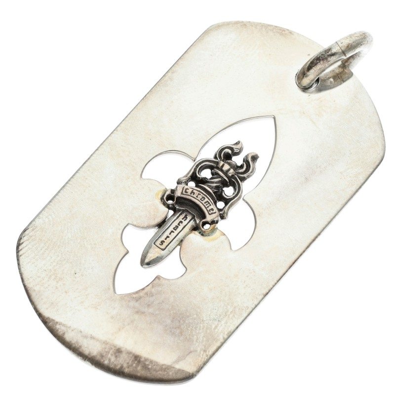 D/TAG LRG FLE DAG / Flare Dagger Dog Tag