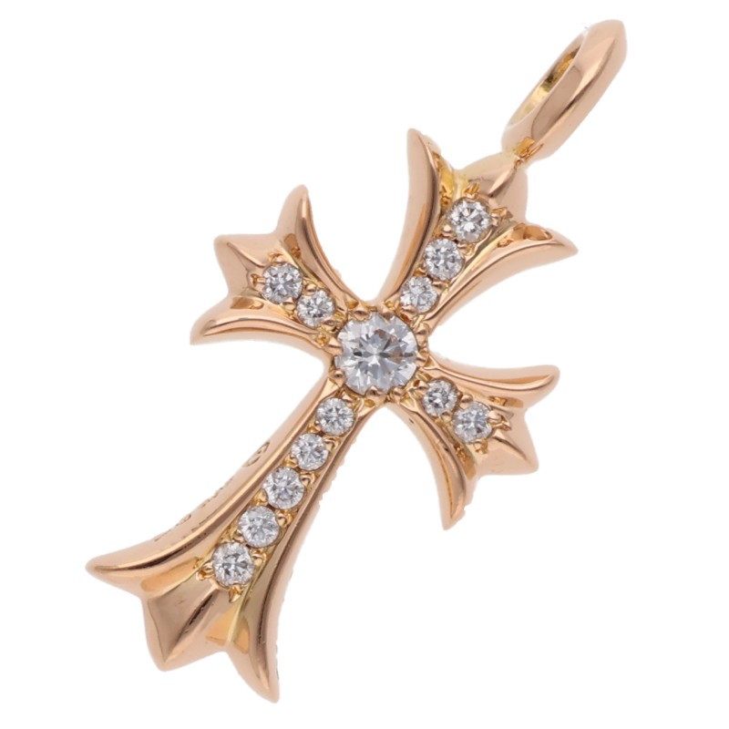 22K TNY CRSF P/DMND / Tiny Fat Cross