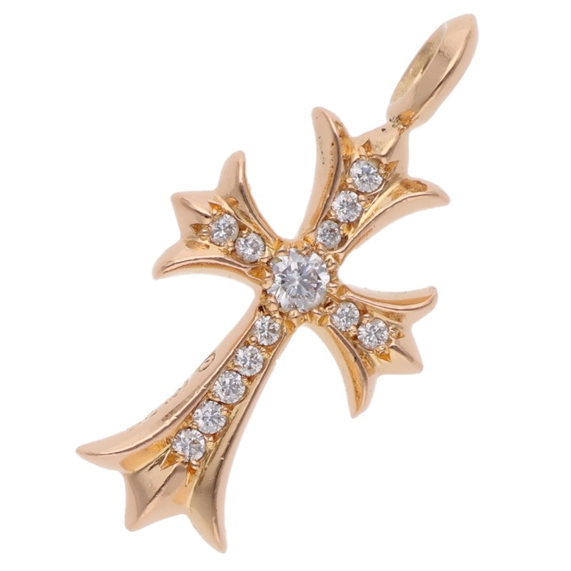22K TNY CRSF P/DMND / Tiny Fat Cross