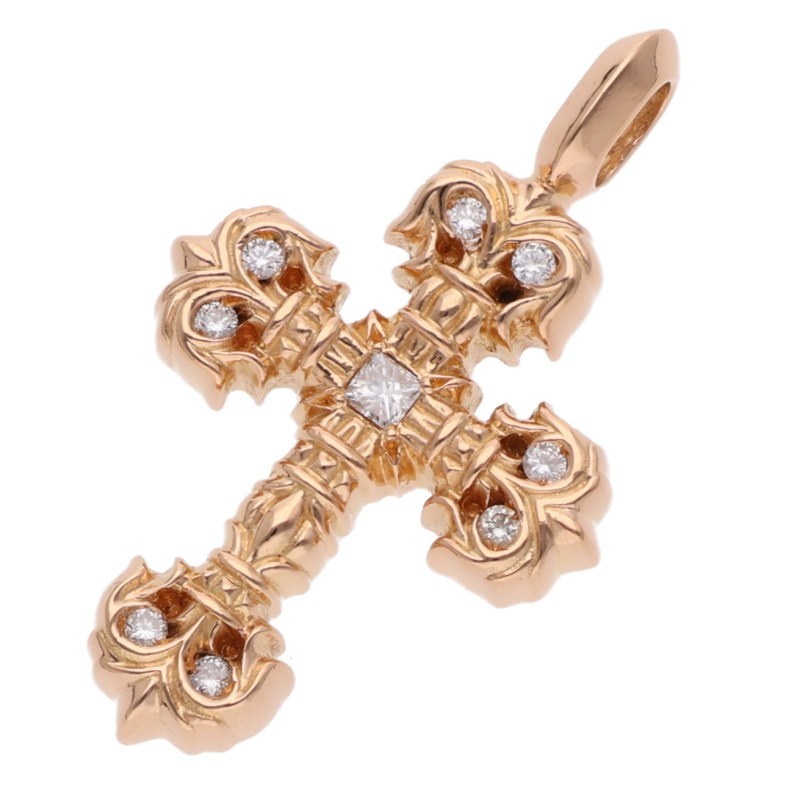 22K CHARM FILIGREE TINY P/DMND / Tiny Filigree