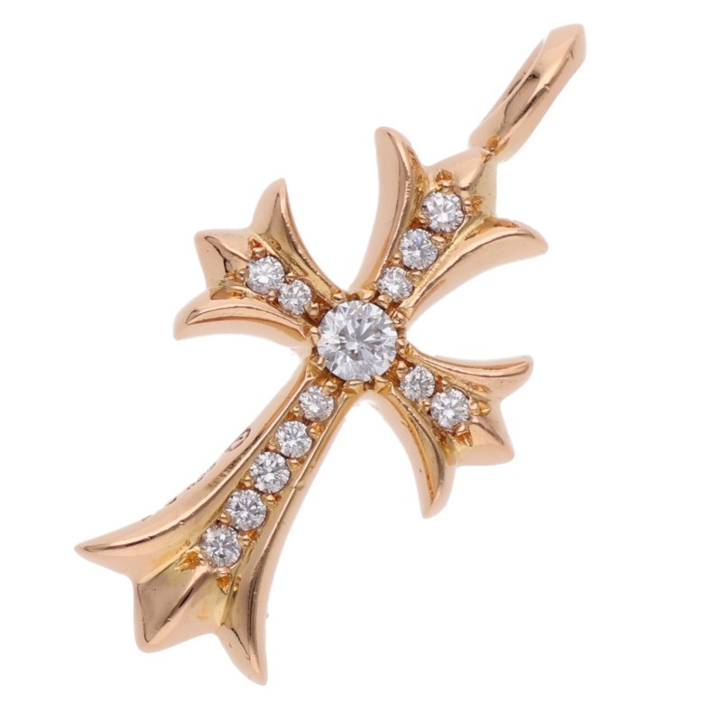 22K TNY CRSF P/DMND / Tiny Fat Cross