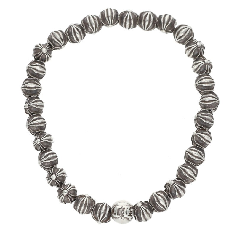 6mm BEAD SV / 6mm Silver Bead Bracelet