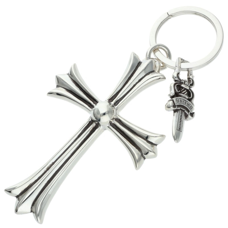 CH CRS LG&No5 DGGR / Large Cross#5 Dagger Key Ring