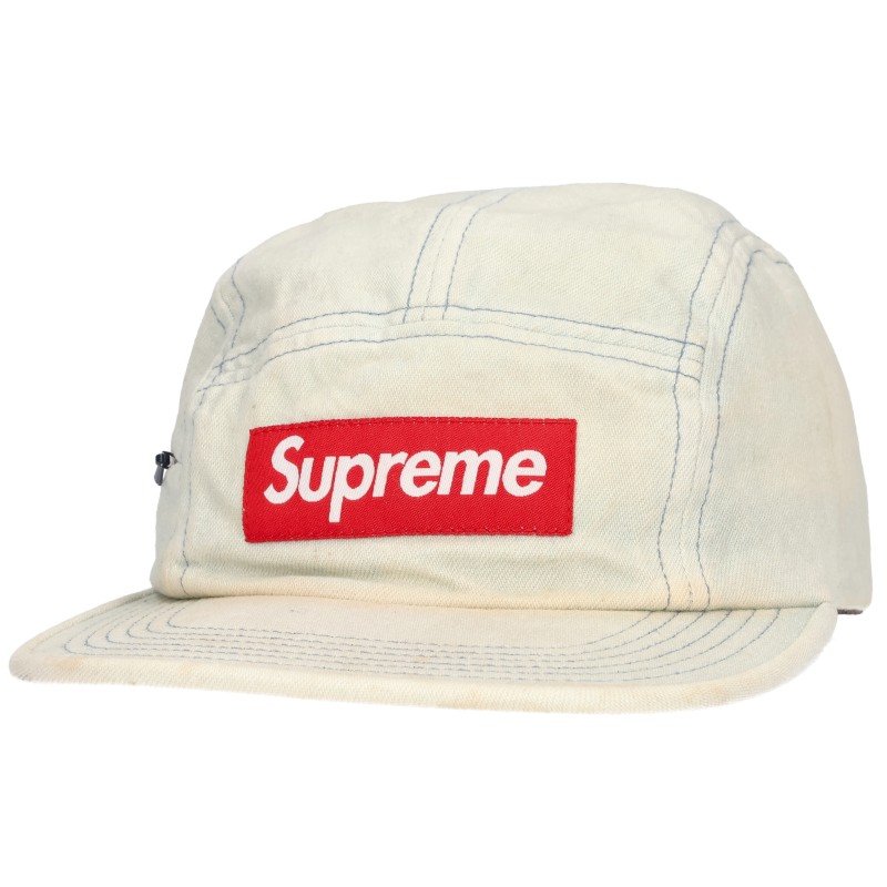 SUPREME ボックスロゴウォッシュ加工帽子