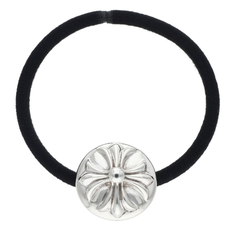 HAIRBAND / Cross Ball Button Hair Tie