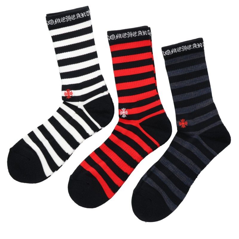 SOCKS CH STRIPES 3PK
