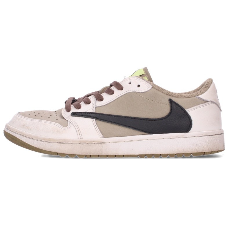 NIKE エアジョーダン1ゴルフオリーブスニーカー