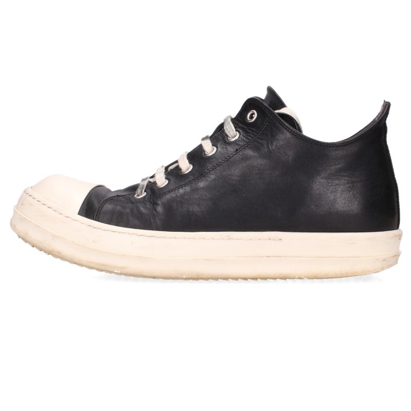 Rick Owens ラモーンズレザーローカットスニーカー
