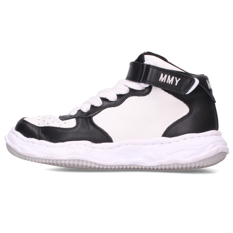 A08FW705 WAYNE OG Sole LEATHER High-top Sneaker