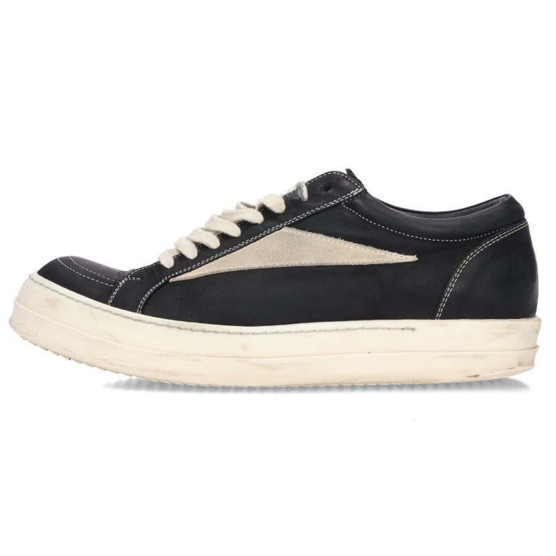 Rick Owens レザーローカットスニーカー