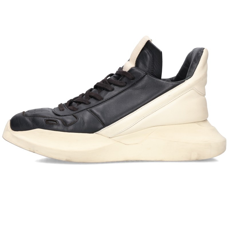 Rick Owens ゲスランナーレザーローカットスニーカー