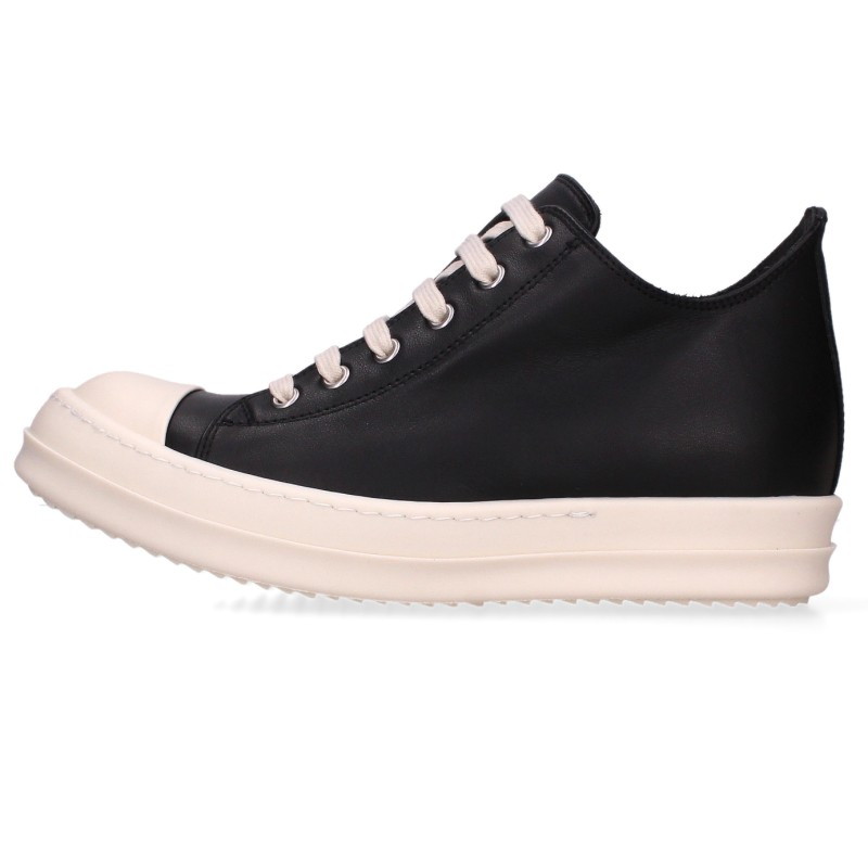 Rick Owens ラモーンズレザーローカットスニーカー