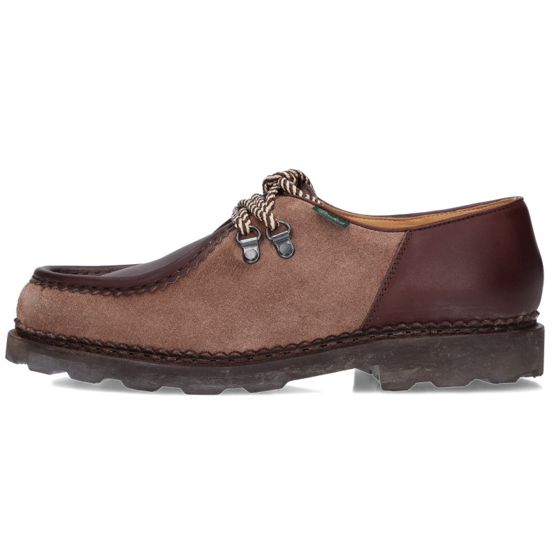 Paraboot スエード切替レザーシューズ