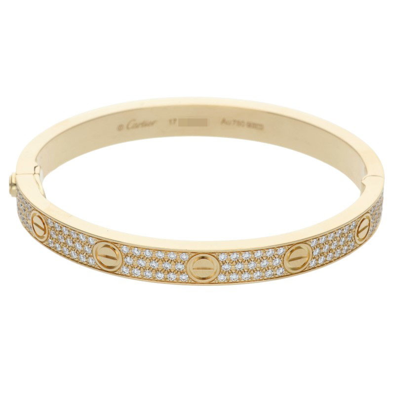 LOVE BRACELET PAVE DIAMONDS