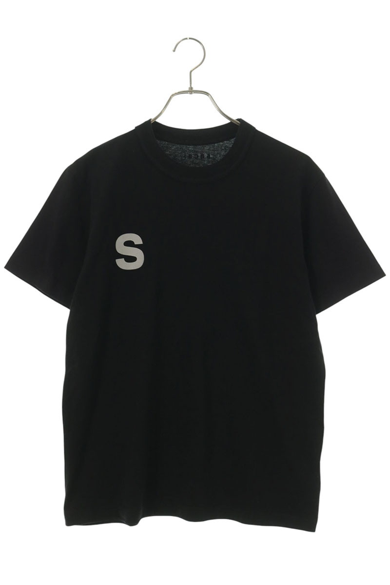 Sacai 反転SロゴプリントTシャツ