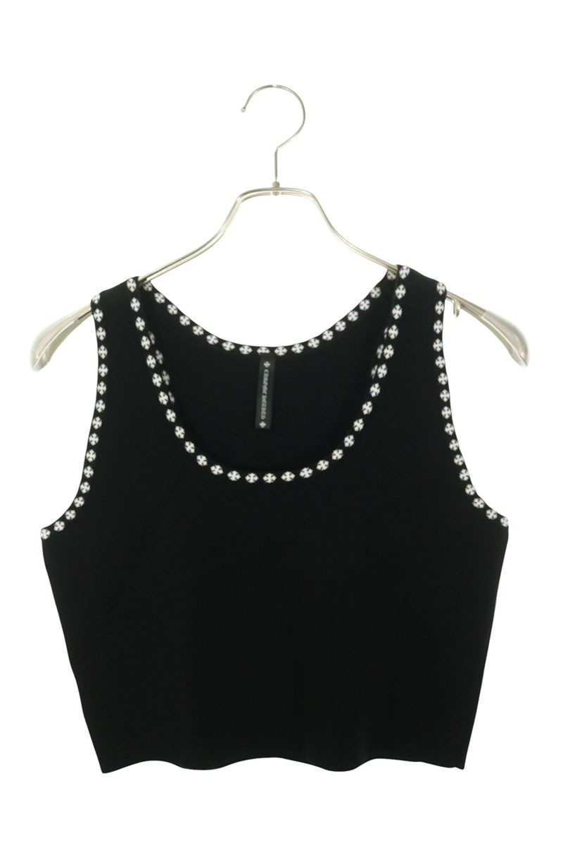 CH Plus Jacquard Cropped Tank Top