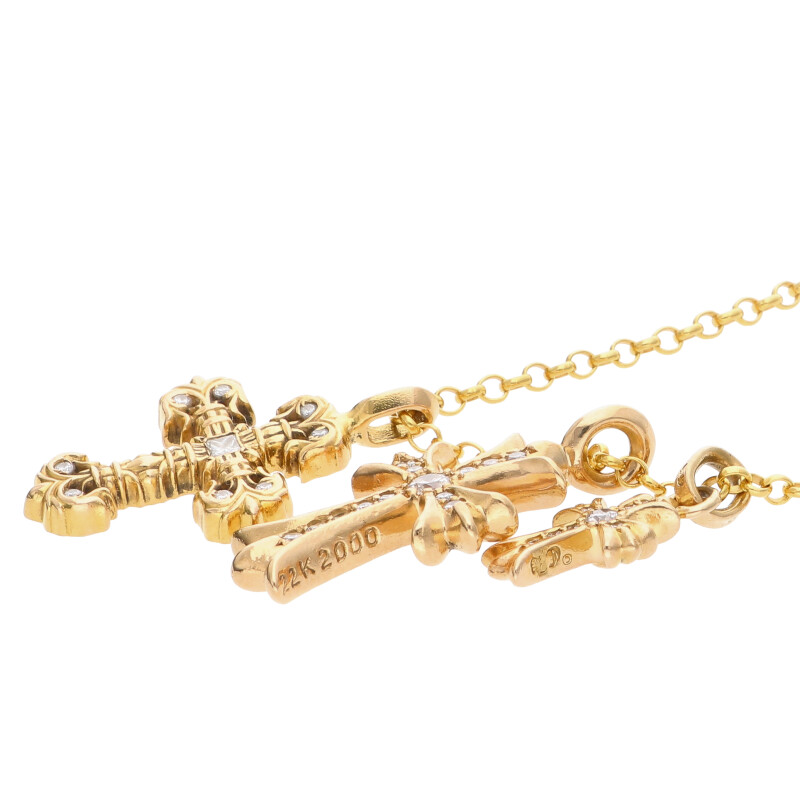 Chrome Hearts 【限定セットアイテム】ゴールドロールチェーン